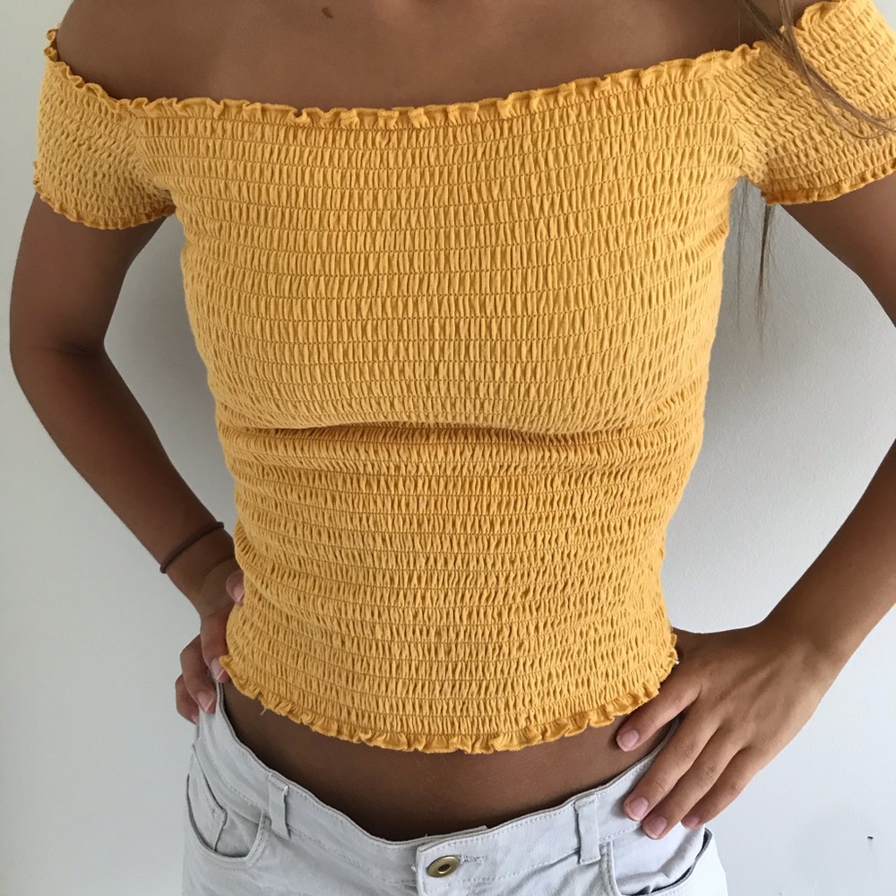 off the shoulder top